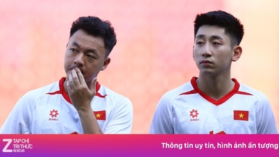 U22 Vietnam 0-0 Laos: Thanh Nhan's shot failed