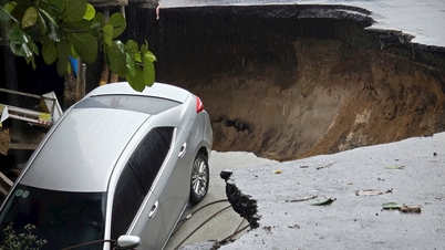 Da Nang: Sürgősen kezelni kell a Nguyễn Cồng Tru utcában megjelent „halállyukat”.