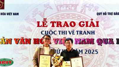 The 2nd "Painting Contest of Vietnamese Cultural Heritage through Painting": Gia Lai has 2 winning works
