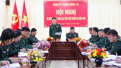 Điện Biên: Đảng ủy Trung đoàn 741 ra nghị quyết lãnh đạo thực hiện nhiệm vụ năm 2026