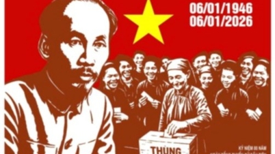 O Ministério da Cultura, Esportes e Turismo propôs a implementação de propaganda visual para celebrar o 80º aniversário do dia das eleições gerais.