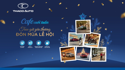 THACO AUTO에서 주말 카페 이벤트 시리즈 시작: 사랑을 전하고 축제 시즌을 맞이합니다