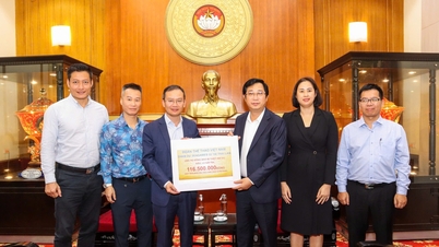 Die vietnamesische Sportdelegation spendete vor ihrer Teilnahme an den SEA Games mehr als 110 Millionen VND.