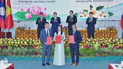 Vietnam Airlines bekerja sama dengan Saigontourist untuk mempromosikan pariwisata, memperkuat hubungan Vietnam - Laos