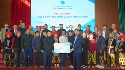 अश्व वर्ष के वसंत में लगभग 1,800 स्वास्थ्य बीमा कार्ड वितरित करते हुए गरीबों के लिए "गर्म टेट" लाया गया