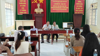 Xã Trung Khánh Vĩnh triển khai chiến dịch “60 ngày cao điểm chuyển đổi từ thuế khoán sang kê khai”