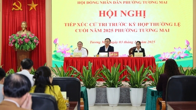 Distrik Tuong Mai: Pertemuan dengan pemilih sebelum akhir pertemuan tahun 2025