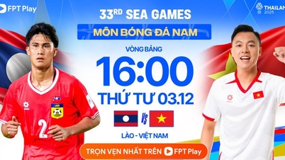 Se direkte U22 Vietnam vs U22 Laos, gruppespillet SEA Games 33 på hvilken kanal?