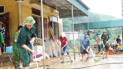 التغلب على آثار الفيضانات بشكل عاجل واستقرار حياة الناس.