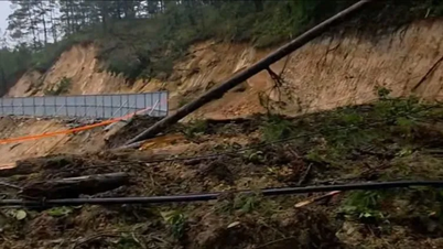 ラムドン省：夜間の大雨により、多くの場所で洪水や土砂崩れが発生