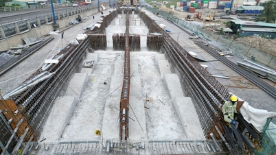 Construction of the most congested intersection in Ho Chi Minh City speeds up after many delays