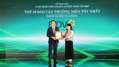 BIDV received the award for Best Annual Report for the third consecutive time.