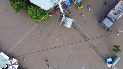 Lam Dong: Lake releases floodwaters at night, 1,000 households deeply flooded
