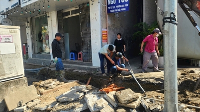 Limit the impact on people when repairing urban roads and sidewalks