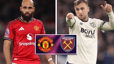 Manchester United - West Ham match score prediction: Not easy to bully the away team