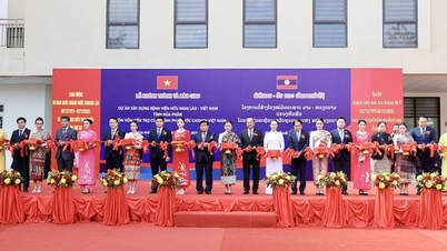 라오스-베트남 우호병원 개원 및 인수