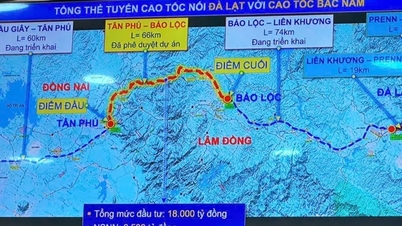टैन फु - बाओ लोक एक्सप्रेसवे: सोन है ने लगभग 14,500 बिलियन वीएनडी का निवेश किया है
