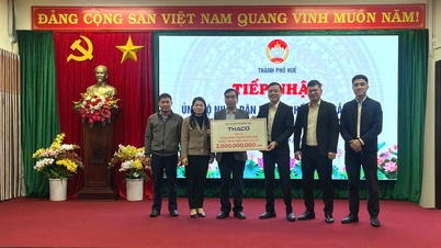 សាជីវកម្ម Truong Hai Group បានបរិច្ចាគថវិកាចំនួន 2 ពាន់លានដុង ដើម្បីជម្នះផលវិបាកនៃគ្រោះធម្មជាតិ។