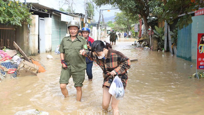 منطقة تاي نها ترانج ومنطقة باك نها ترانج مستعدتان للاستجابة للفيضانات.