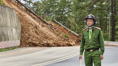 Na przełęczy Prenn w Da Lat doszło do poważnych osuwisk, które tymczasowo wstrzymały ruch