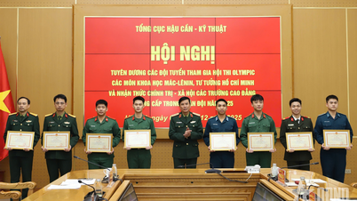 Generální oddělení logistiky a inženýrství oceňuje kolektivy a jednotlivce za vysoké úspěchy účastnící se olympijských soutěží