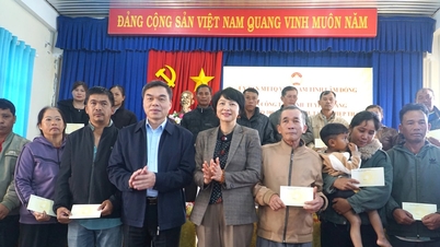 Tuyen Quang-provinsen stöder invånarna i Hiep Thanh och Duc Trong för att övervinna naturkatastrofer