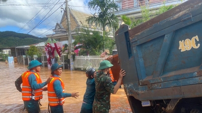 Hujan deras sebabkan tanah longsor, Kodam Lam Dong kerahkan pasukan bantu warga