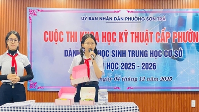 Το Son Tra Ward διοργανώνει Διαγωνισμό Επιστήμης και Τεχνολογίας για μαθητές δευτεροβάθμιας εκπαίδευσης