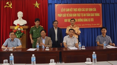 企業と運転手は、サトウキビ輸送活動に関する規制を遵守する誓約書に署名します。