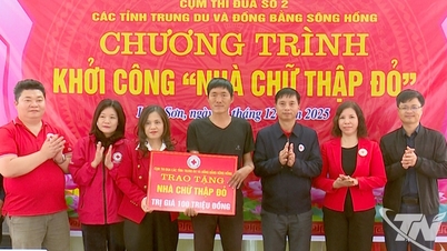 Linh Son semtindeki yoksul haneler için 'Kızılhaç Evi'nin inşasına başlandı