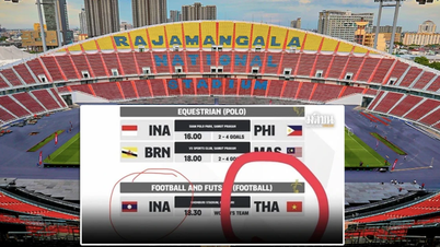 A Tailândia pediu desculpas pelo incidente ocorrido durante a cerimônia do hino nacional entre as seleções sub-22 do Vietnã e do Laos.