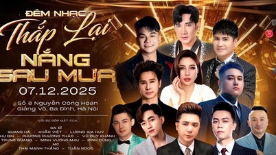 Quang Ha, Khac Viet, Luong Gia Huy dan banyak bintang V-Pop terkenal berkumpul di Charity Music Night "Menghidupkan kembali sinar matahari setelah hujan"