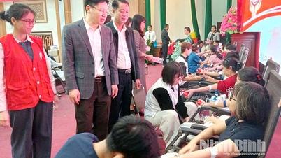 Otrzymano 261 jednostek krwi podczas Festiwalu Krwiodawstwa w okręgu Ly Thuong Kiet