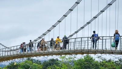 Lam Dong mengarahkan pengendalian hakisan tebing sungai dan memastikan keselamatan jambatan gantung Duc Xuyen