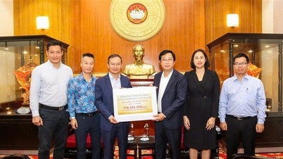 ספורט וייטנאמי מאחד ידיים כדי לעזור לאנשים שנפגעו מאסונות טבע