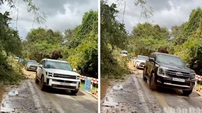 ลัมดง: รถติดบริเวณช่องเขาจาบั๊ก...