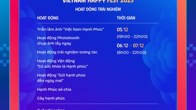 Prohlédněte si program zážitků na Vietnam Happy Fest 2025