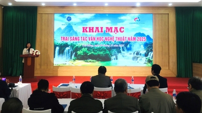 Khai mạc Trại sáng tác Văn học nghệ thuật năm 2025 tại Cao Bằng
