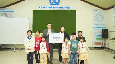 Shinhan Life Vietnam podporuje dětské vesničky SOS v Da Nangu a Hue