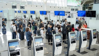 Essais de fonctionnement du terminal passagers T2 de Noi Bai avant sa mise en service le 19 décembre.