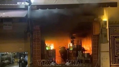 ホーチミン市のレストランで火災：負傷者2人の容態は安定