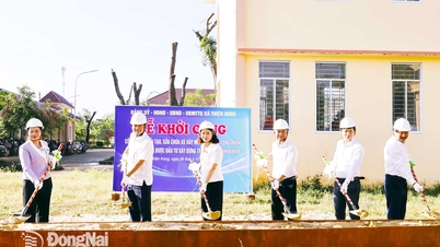 थीएन हंग: प्राथमिक विद्यालय के छात्रों के लिए बोर्डिंग हाउस का निर्माण