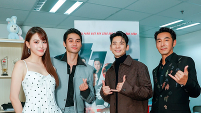 ราชินีและกษัตริย์แห่งความงามของเวียดนามพากย์เสียงภาพยนตร์ฟอร์มยักษ์ของไต้หวันเป็นครั้งแรก