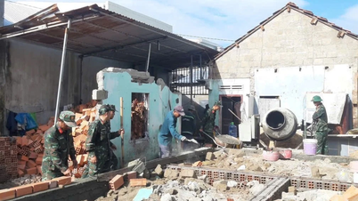 تم إعادة بناء 17 منزلاً انهار بالكامل بسبب العواصف والفيضانات.