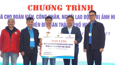 자연재해로 피해를 입은 노조원 및 근로자 지원