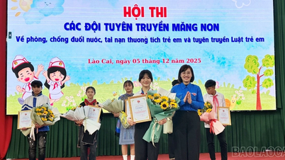 การประกวดที่น่าตื่นเต้นเพื่อเผยแพร่ให้เยาวชนทราบเกี่ยวกับการป้องกันการจมน้ำและกฎหมายเด็ก