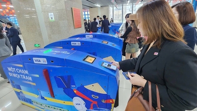 Cat Linh - Ha Dong railway officially uses automatic ticket control system