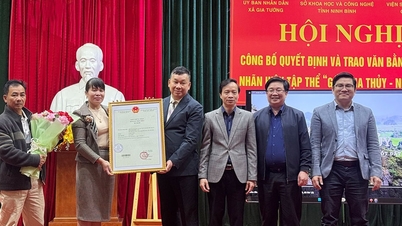 Ogłoszenie i przyznanie zbiorowego certyfikatu ochronnego na znak towarowy „Gia Thuy – Ninh Binh Pottery”