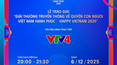 Ceremonia de entrega del "Premio de Derechos Humanos de Vietnam 2025"