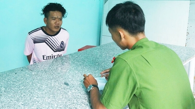 लगभग 500 मिलियन VND मूल्य की संपत्ति चुराने वाले व्यक्ति को आपराधिक हिरासत में लिया गया